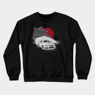 Nissan Skyline GTR 34 Crewneck Sweatshirt